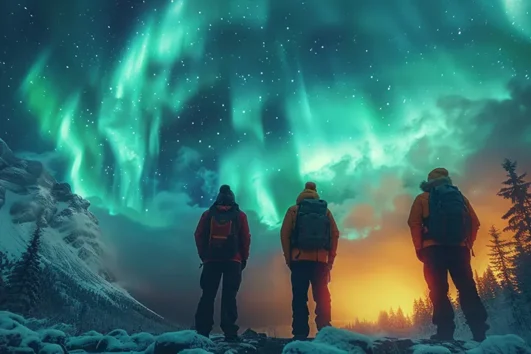 노르웨이 트롬쇠 오로라 헌팅 8일